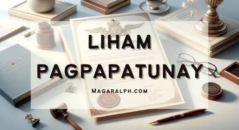 liham pagpaptunay