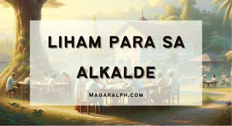 liham para sa alkalde