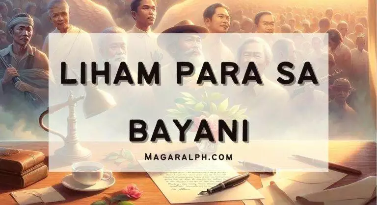 liham para sa bayani