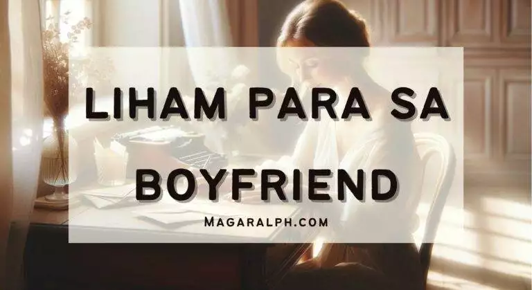 liham para sa boyfriend