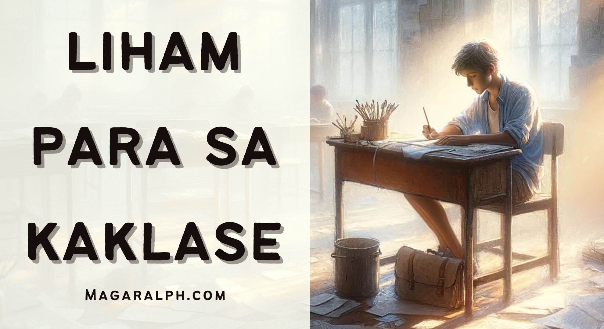 Liham para sa Kaklase (5 Halimbawa) — MagaralPH