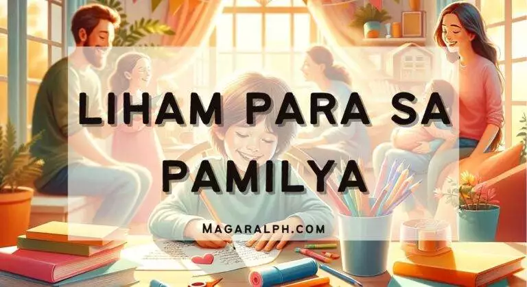 liham para sa pamilya