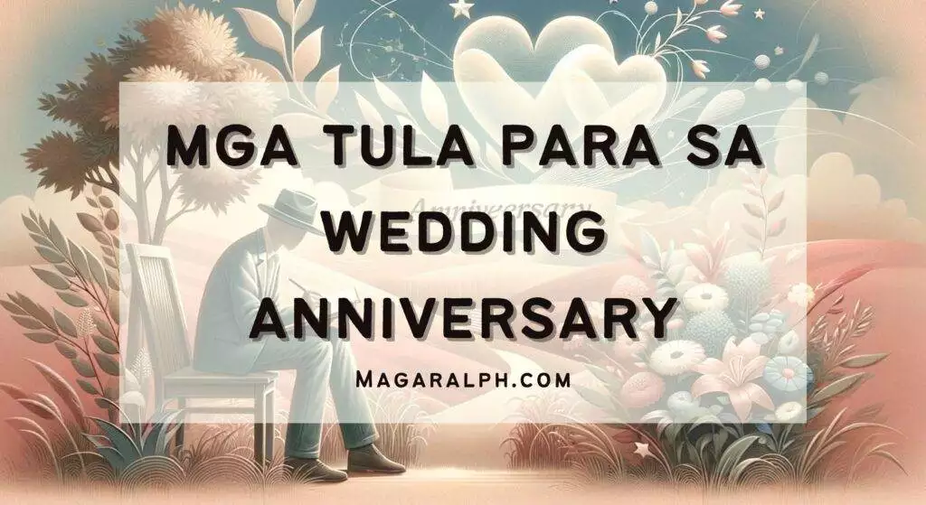 mga tula tungkol para sa wedding anniversary