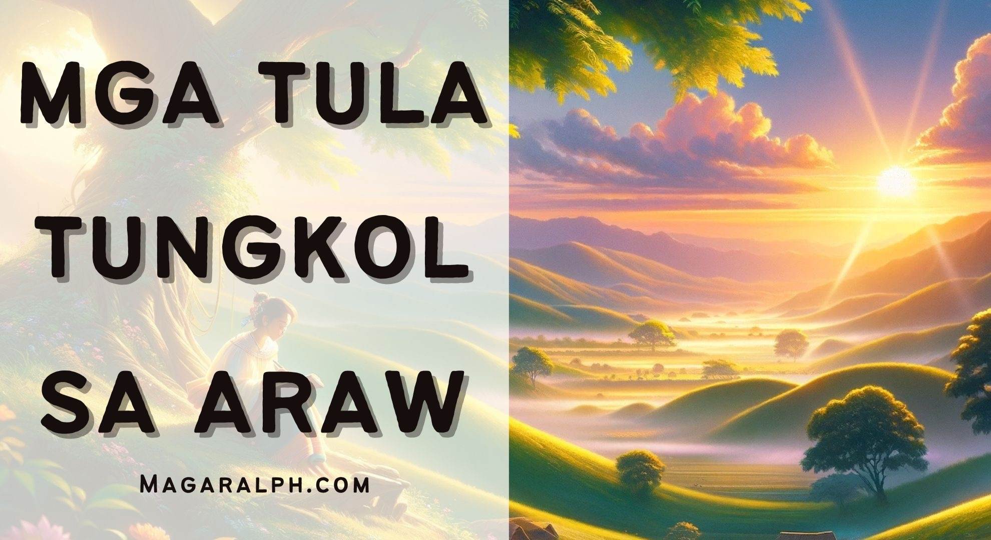 Mga Tula Tungkol Sa Araw (8 Tula) — MagaralPH