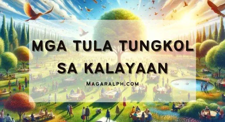 mga tula tungkol sa kalayaan