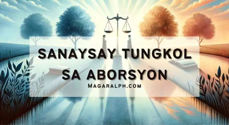 sanaysay tungkol sa aborsyon