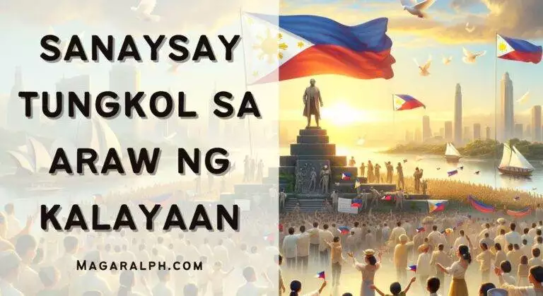 sanaysay tungkol sa araw ng kalayaan