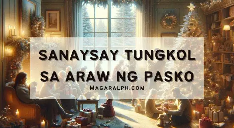 sanaysay tungkol sa araw ng mga pasko