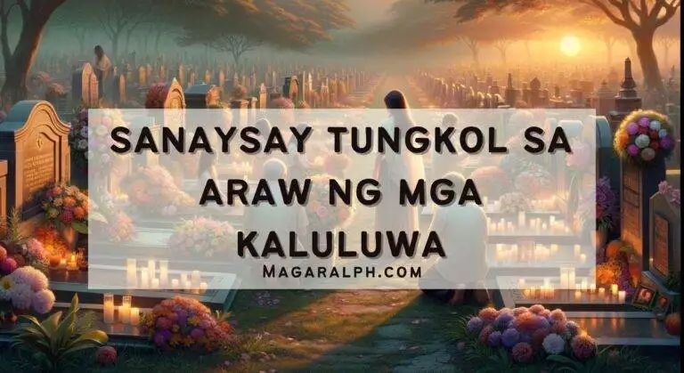 sanaysay tungkol sa araw ng mga kaluluwa