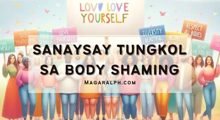 sanaysay tungkol sa body shaming