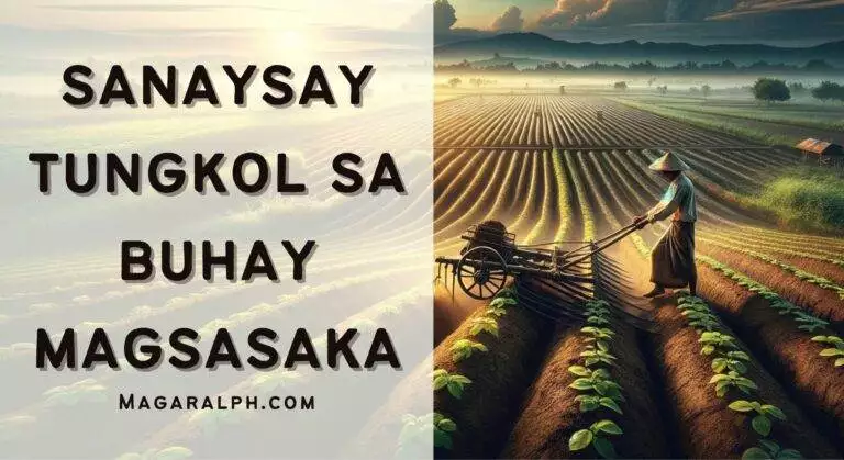 sanaysay tungkol sa buhay magsasaka