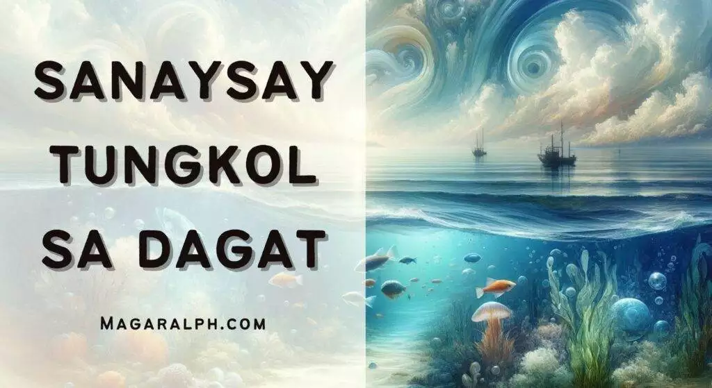 Sanaysay Tungkol sa Dagat 