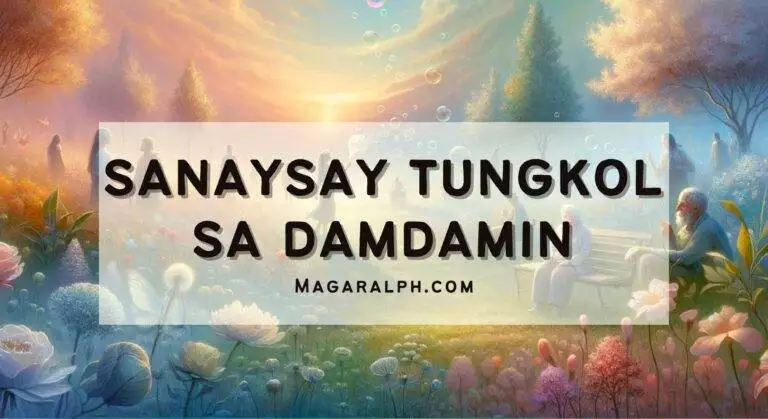 Sanaysay Tungkol sa Damdamin