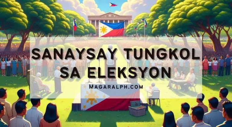 Sanaysay Tungkol sa Eleksyon