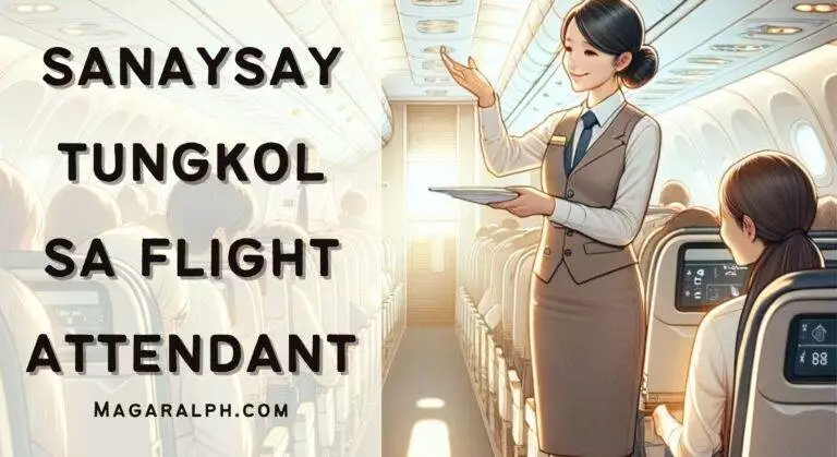 Sanaysay Tungkol sa Flight Attendant