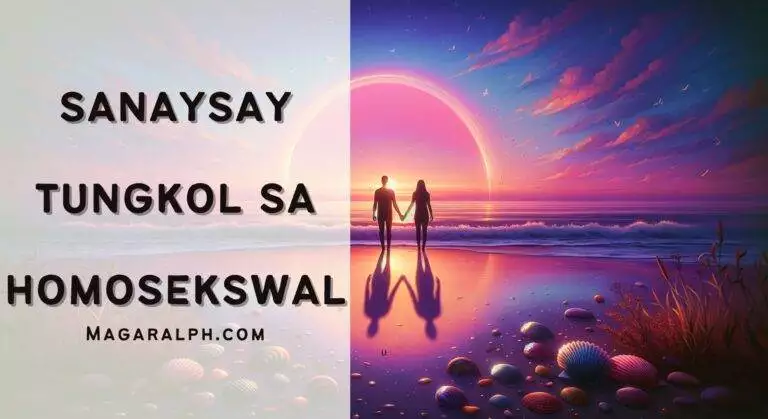 Sanaysay Tungkol sa Homosekswal