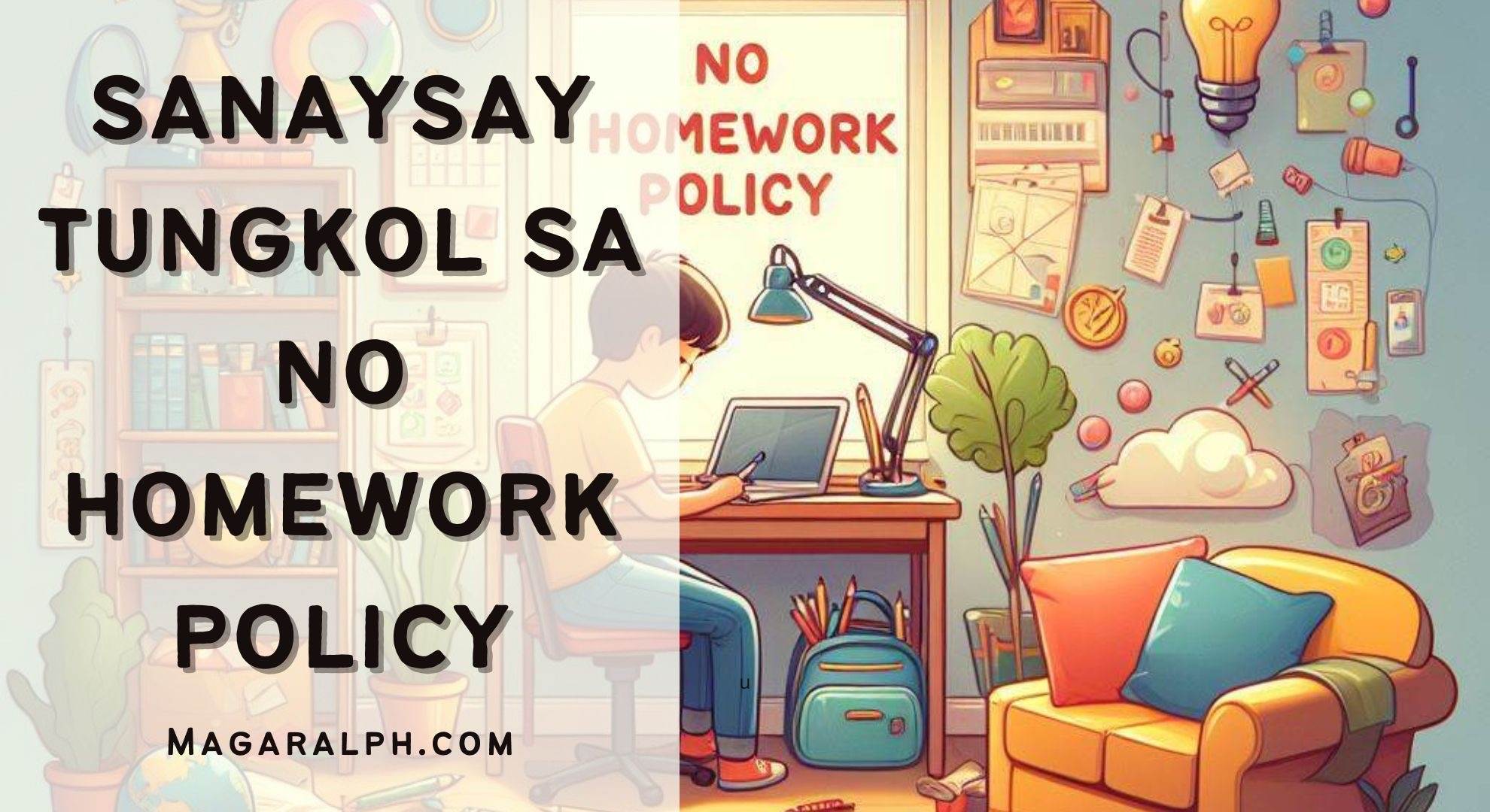 sanaysay tungkol sa no homework policy