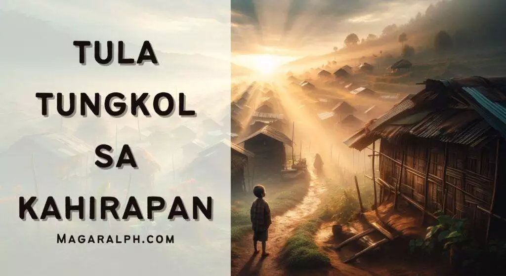 Tula tungkol sa Kahirapan