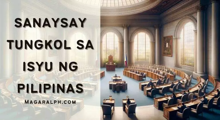 Sanaysay-tungkol-sa-Isyu-ng-Pilipinas